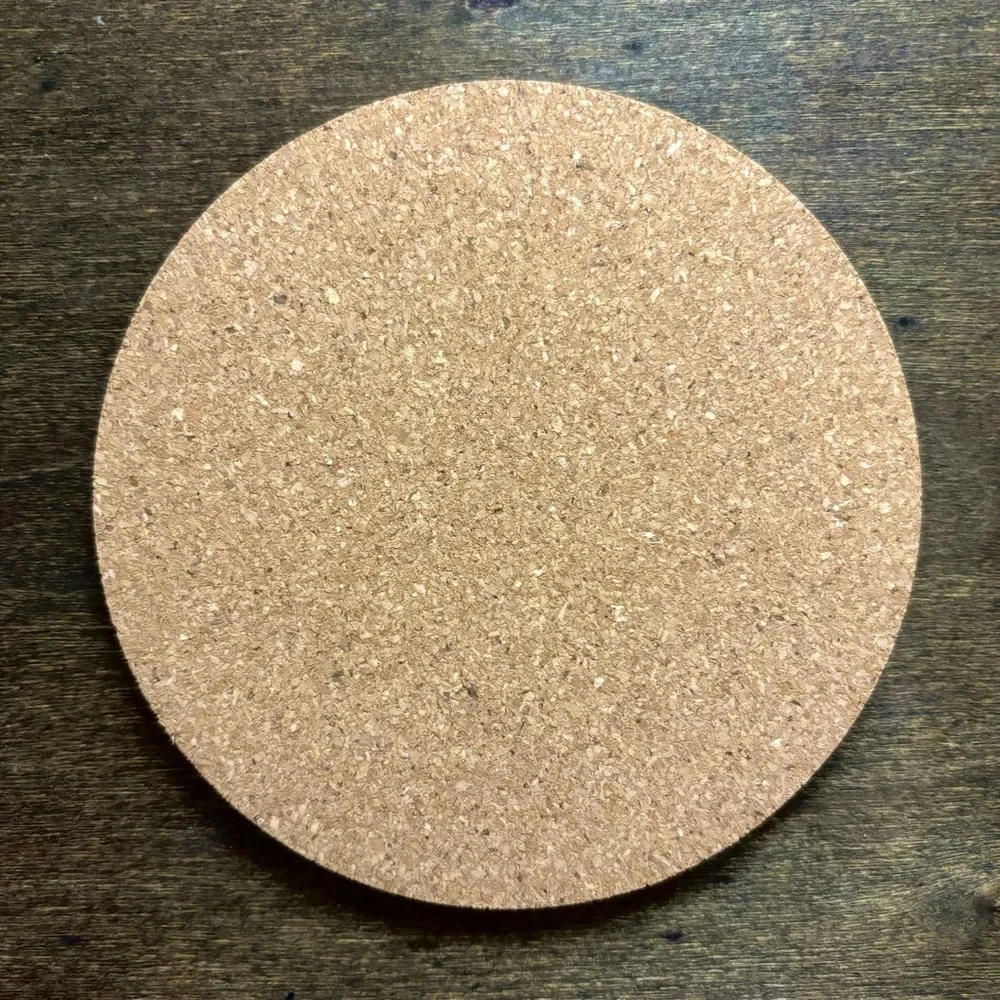 Spider-Gwen Icon Laser Engraved Cork Coaster